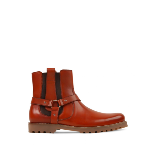 Barton Men's Orange Tan Calf Leather Jodhpur Boot