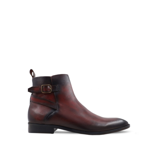 Burton Men's Oxblood Calf Leather Jodhpur Boot