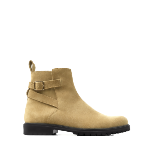 Cleveland Men's Camel Split Suede Jodhpur Boot