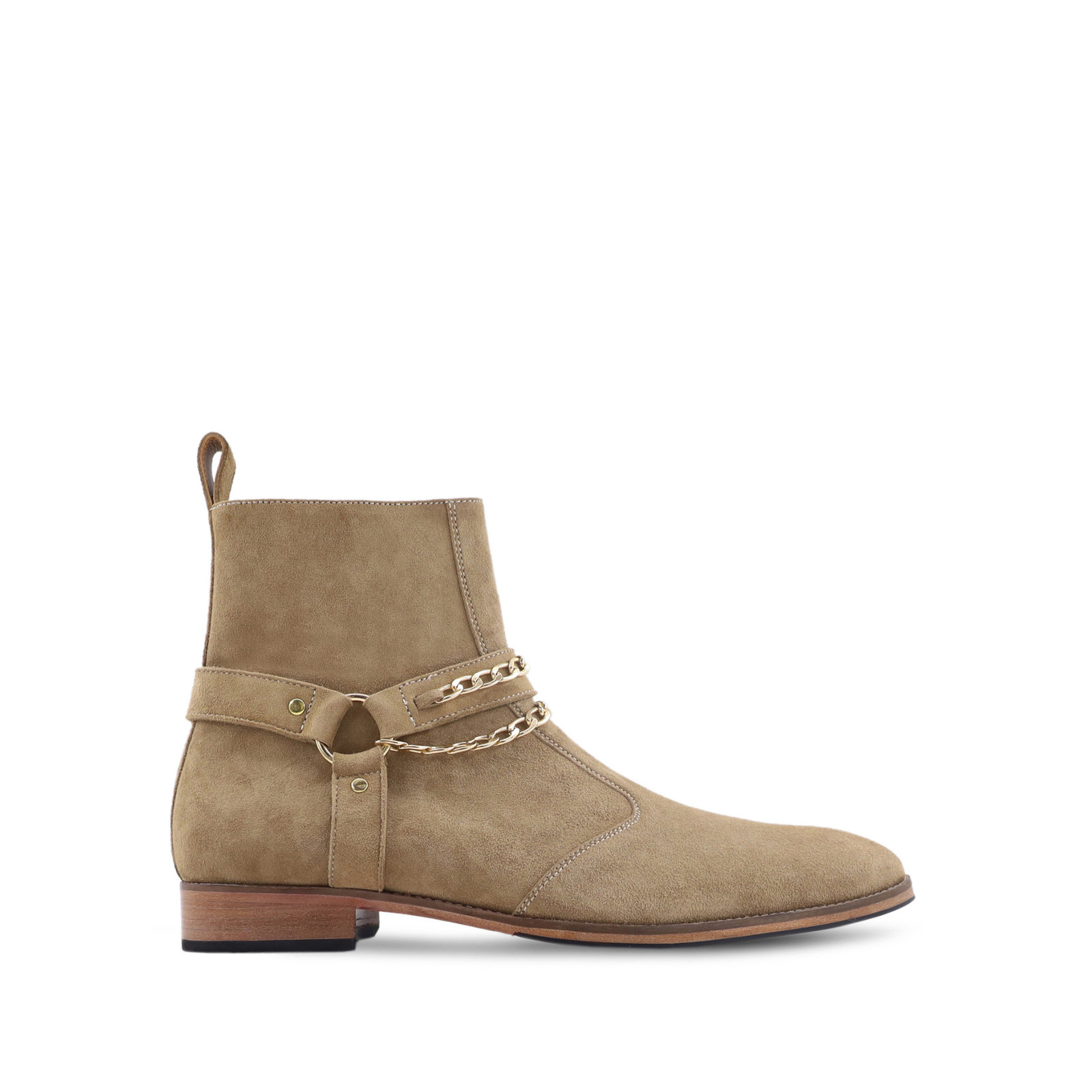 Kensington Men's Camel Kid Suede Jodhpur Boot