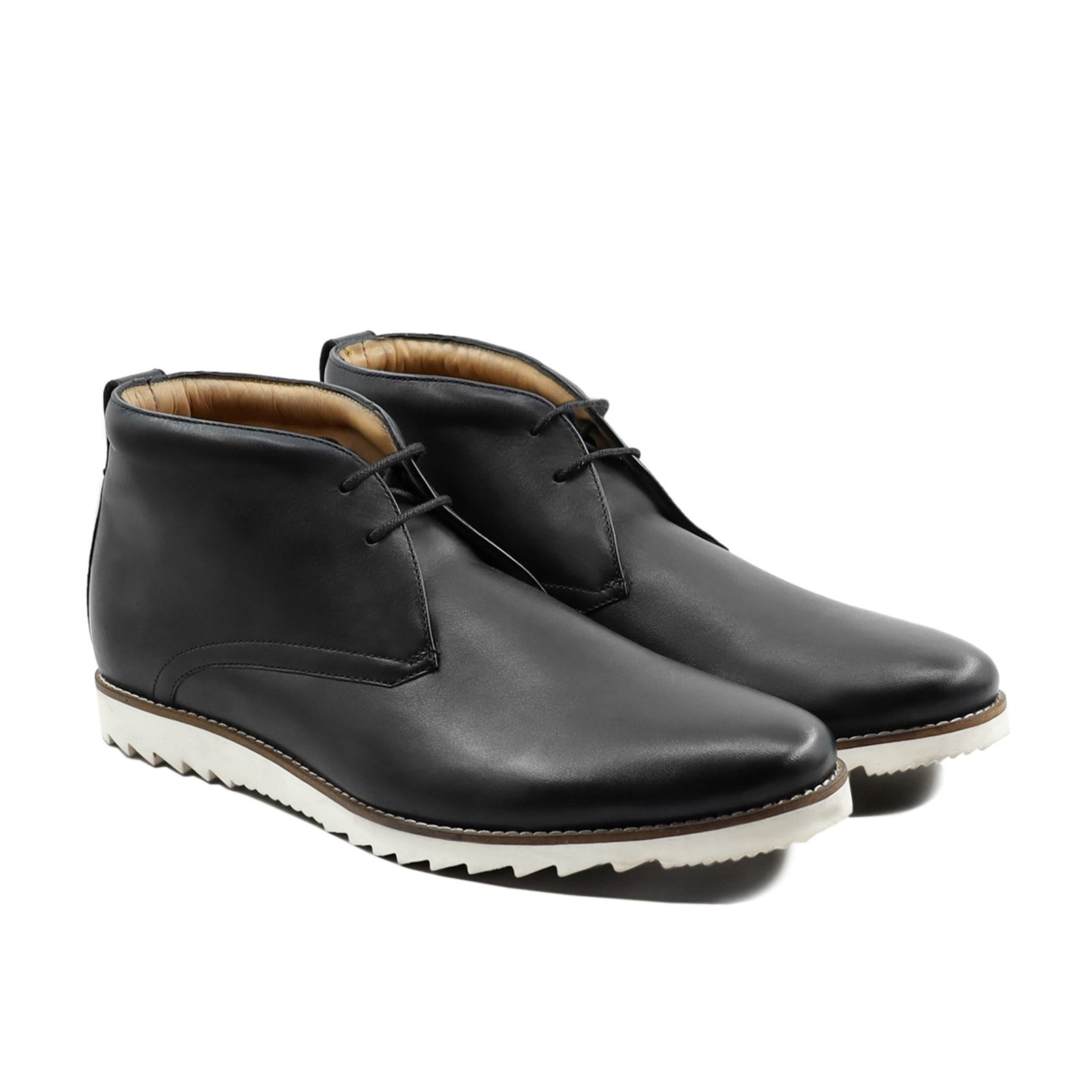 Aston 2 Men's Black Calf Leather Chukka Boot