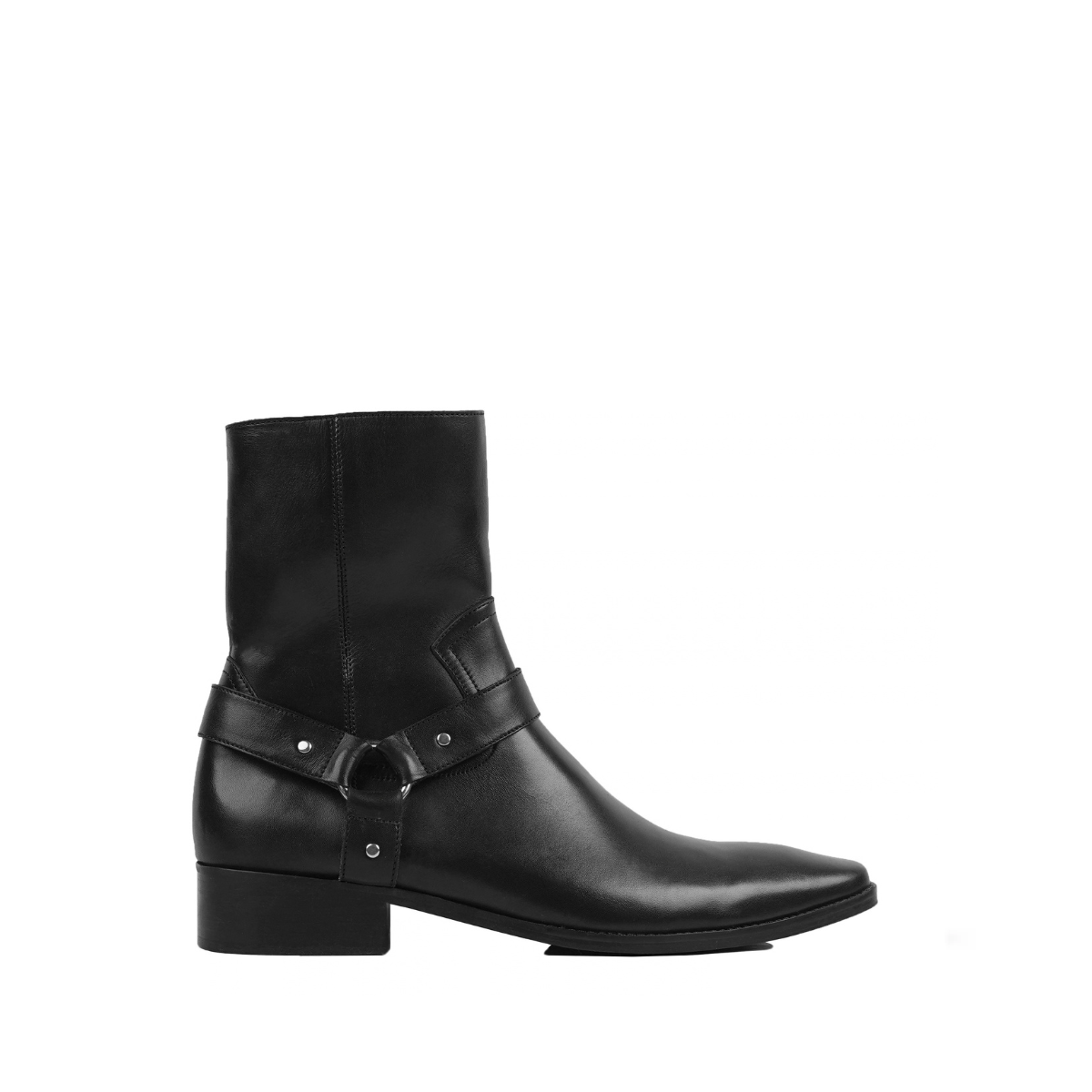 Branson 2 Men's Black Calf Leather Jodhpur Boot