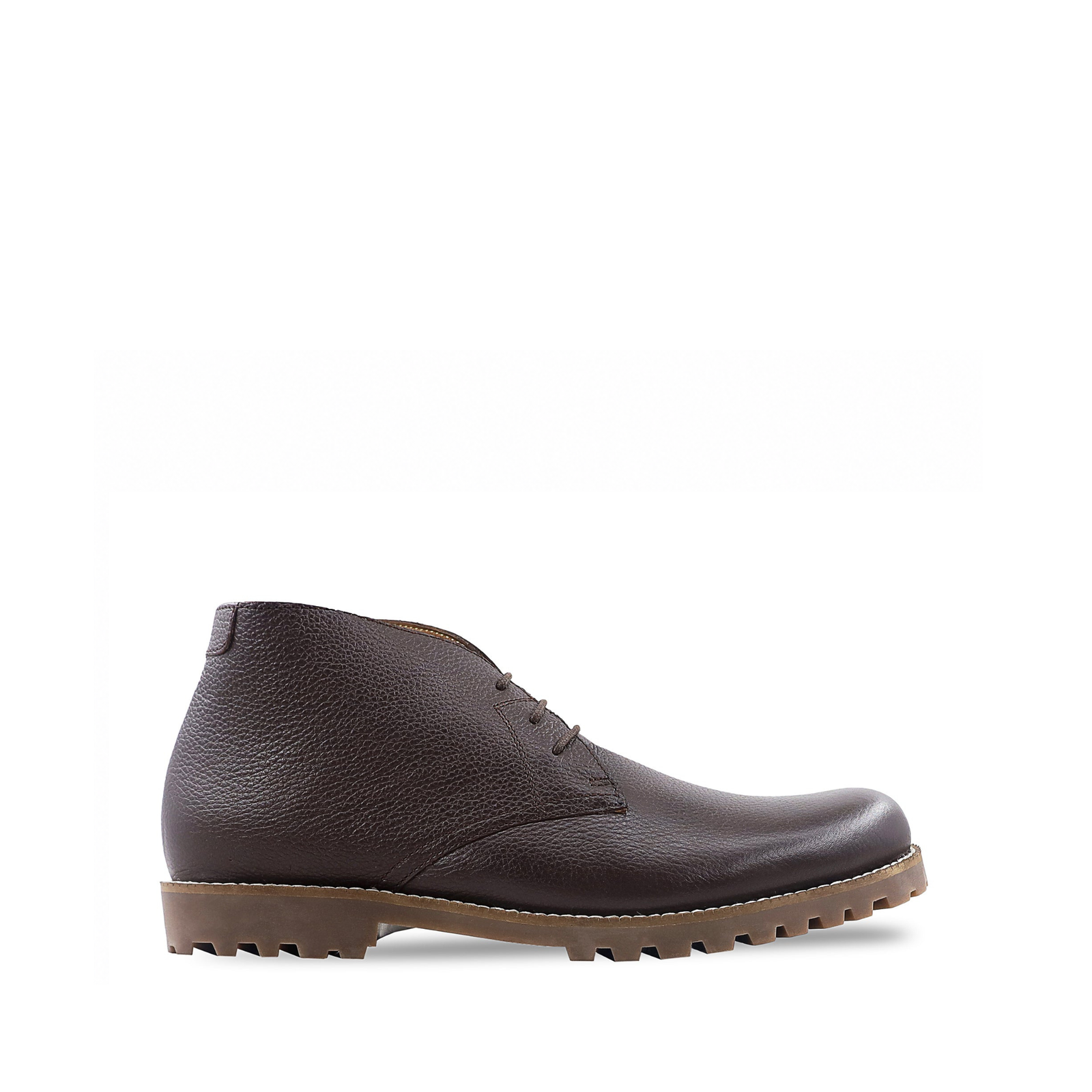 Clayton 2 Men's Dark Brown Pebble Grain Chukka Boot