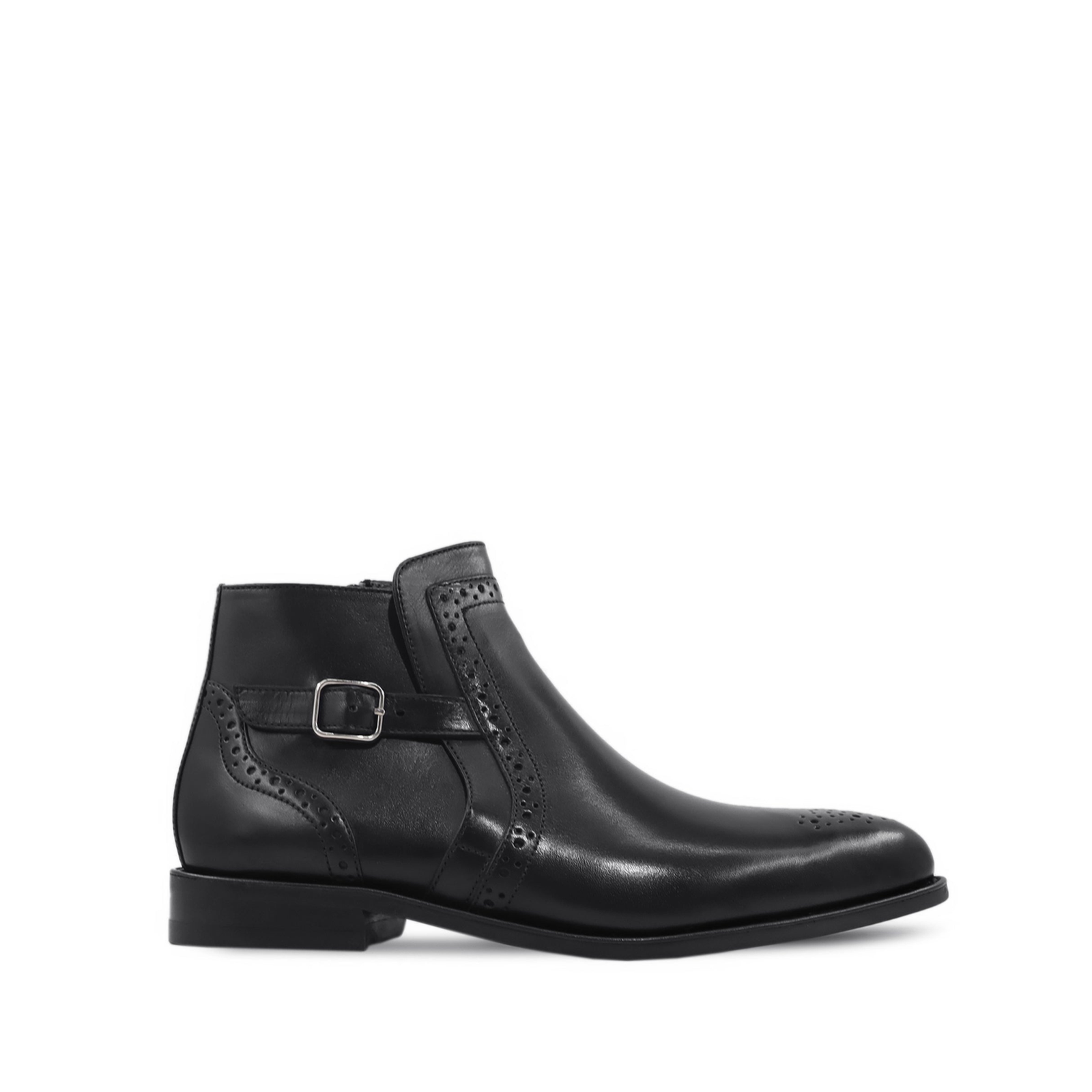 Drake 2 Men's Black Calf Leather Jodhpur Boot