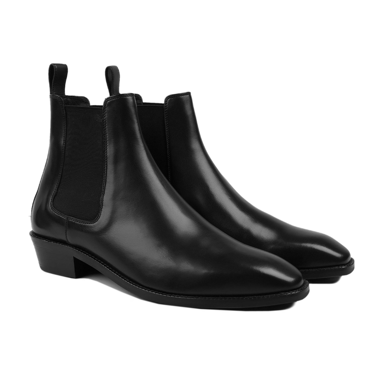 Fletcher 2 Men's Black Calf Leather Chelsea Boot