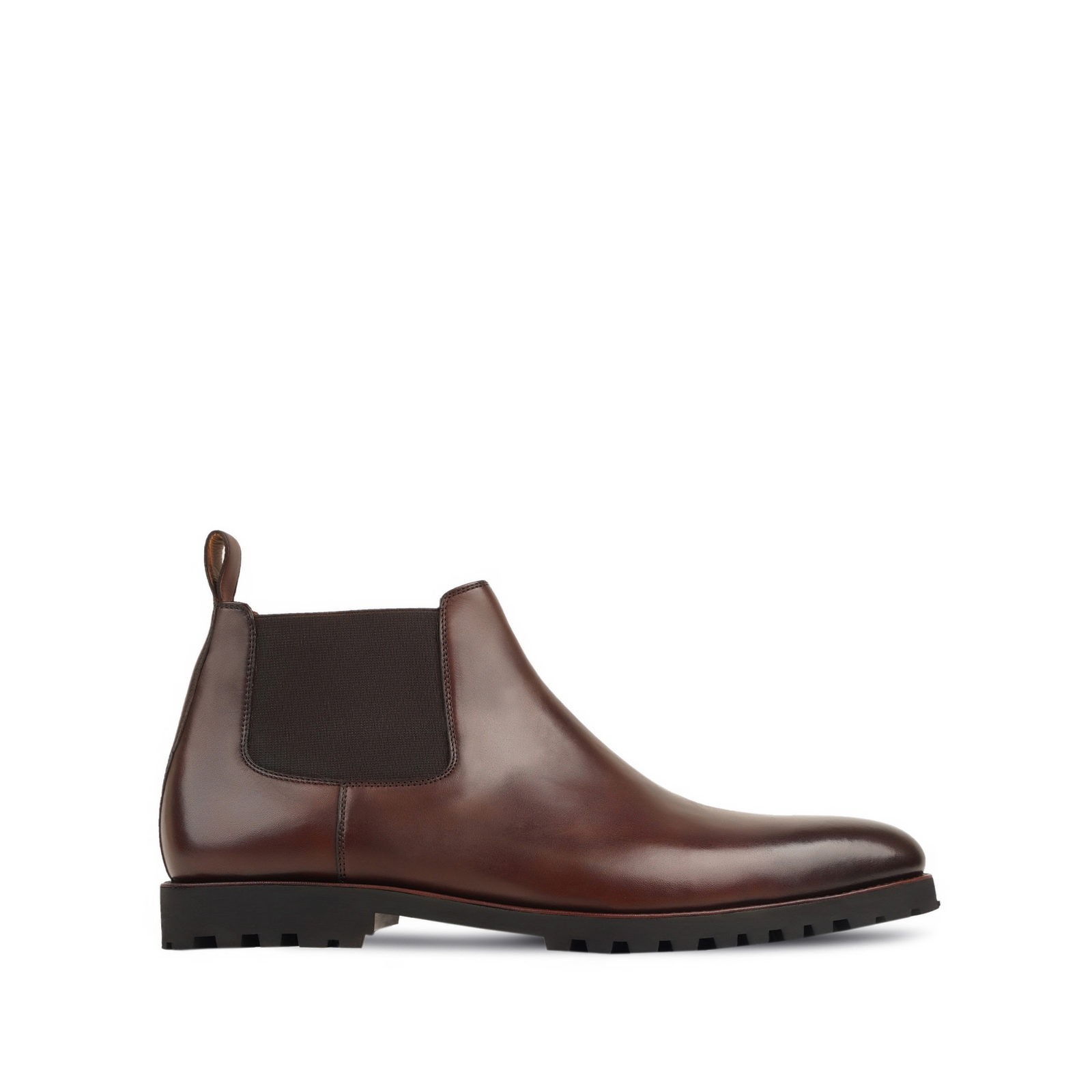 Cleveland 3 Men's Burnished Brown Calf Leather Chelsea Boot
