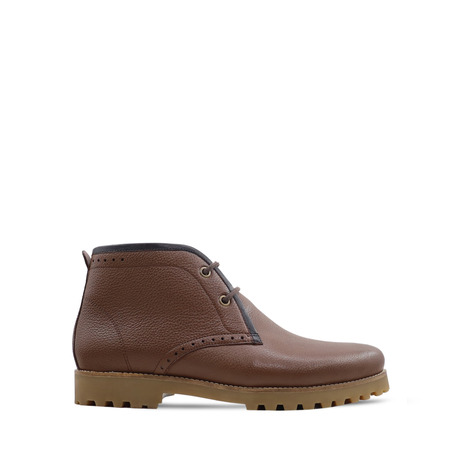 Huntley 3 Men's Brown Pebble Grain Chukka Boot