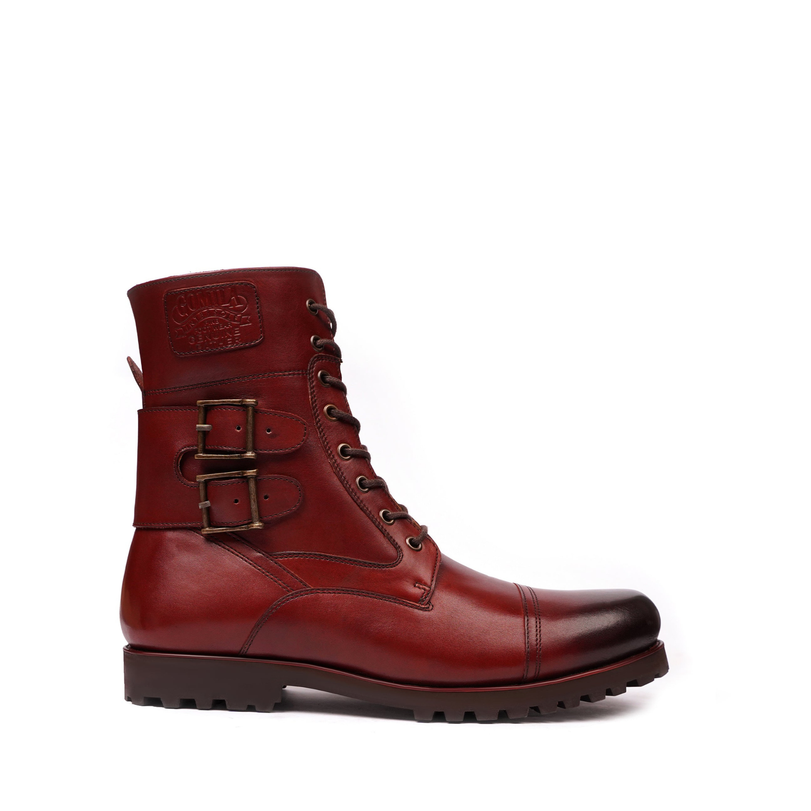 Lincoln 3 Men's Burnished Oxblood Calf Leather Boot