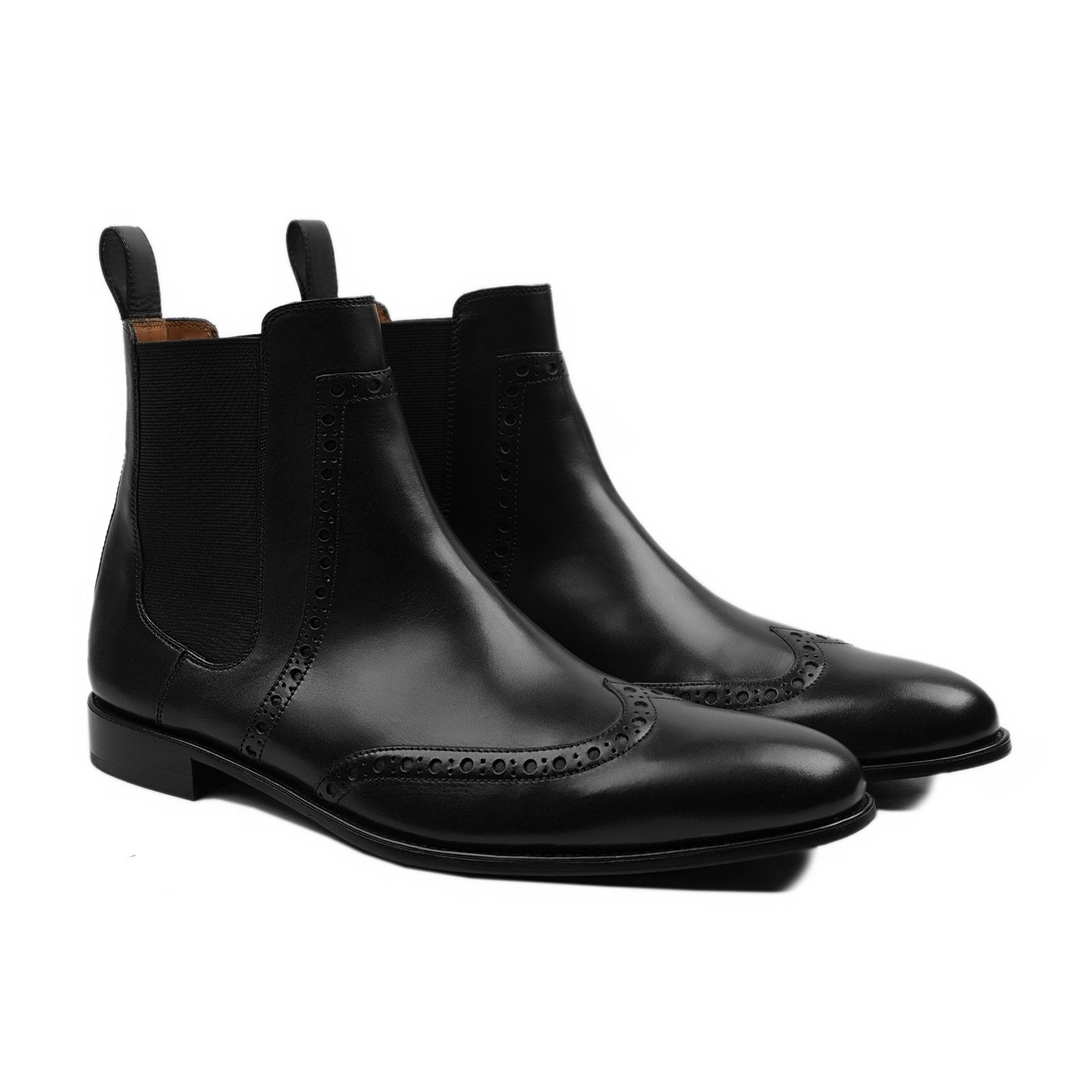 Chatham 4 Men's Black Calf Leather Chelsea Boot