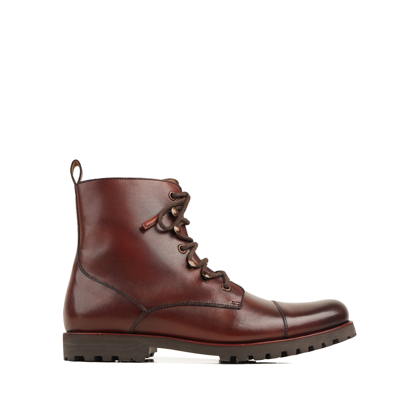 Fletcher 4 Men's Burnished Brown Calf Leather Boot