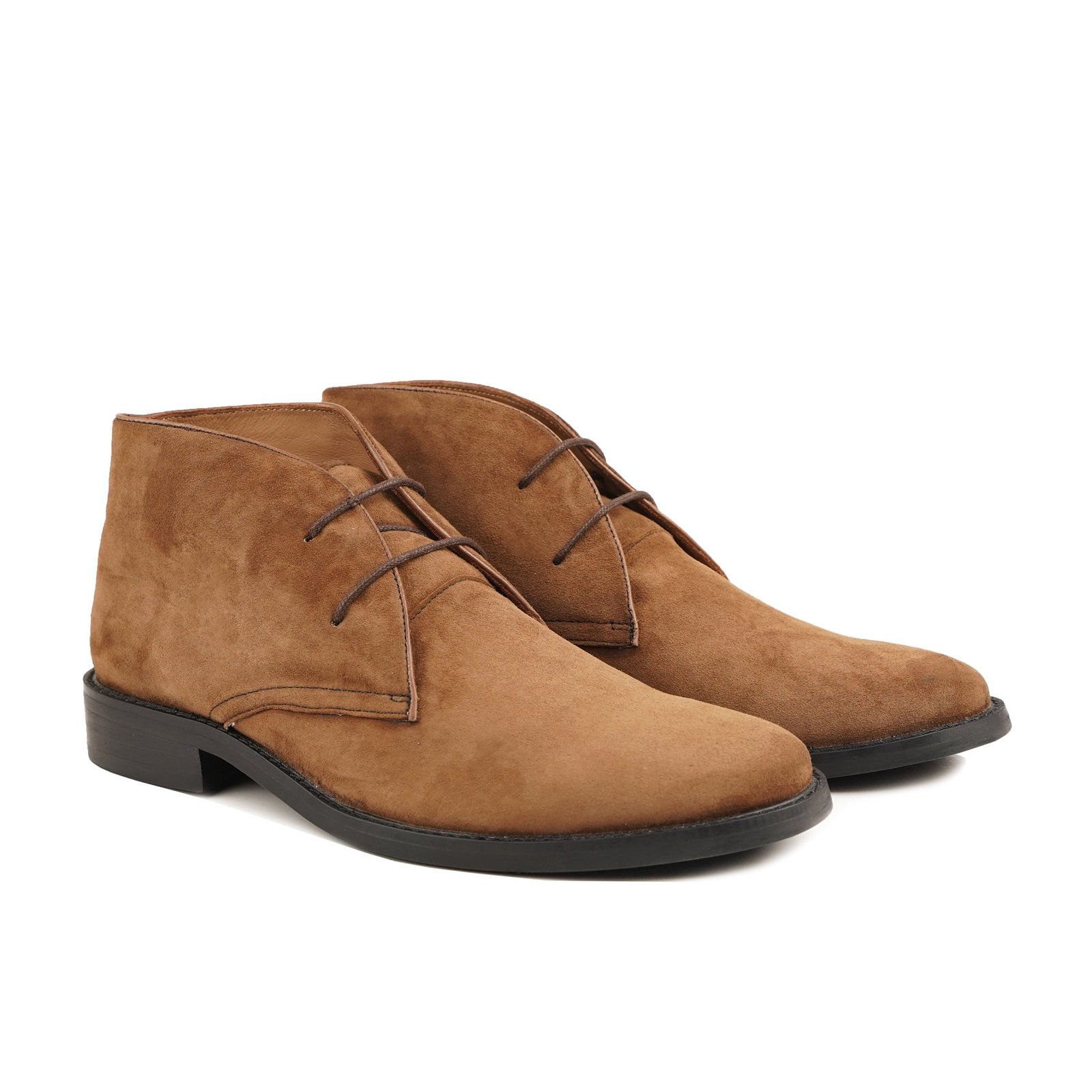 Fordham 4 Men's Camel Kid Suede Chukka Boot