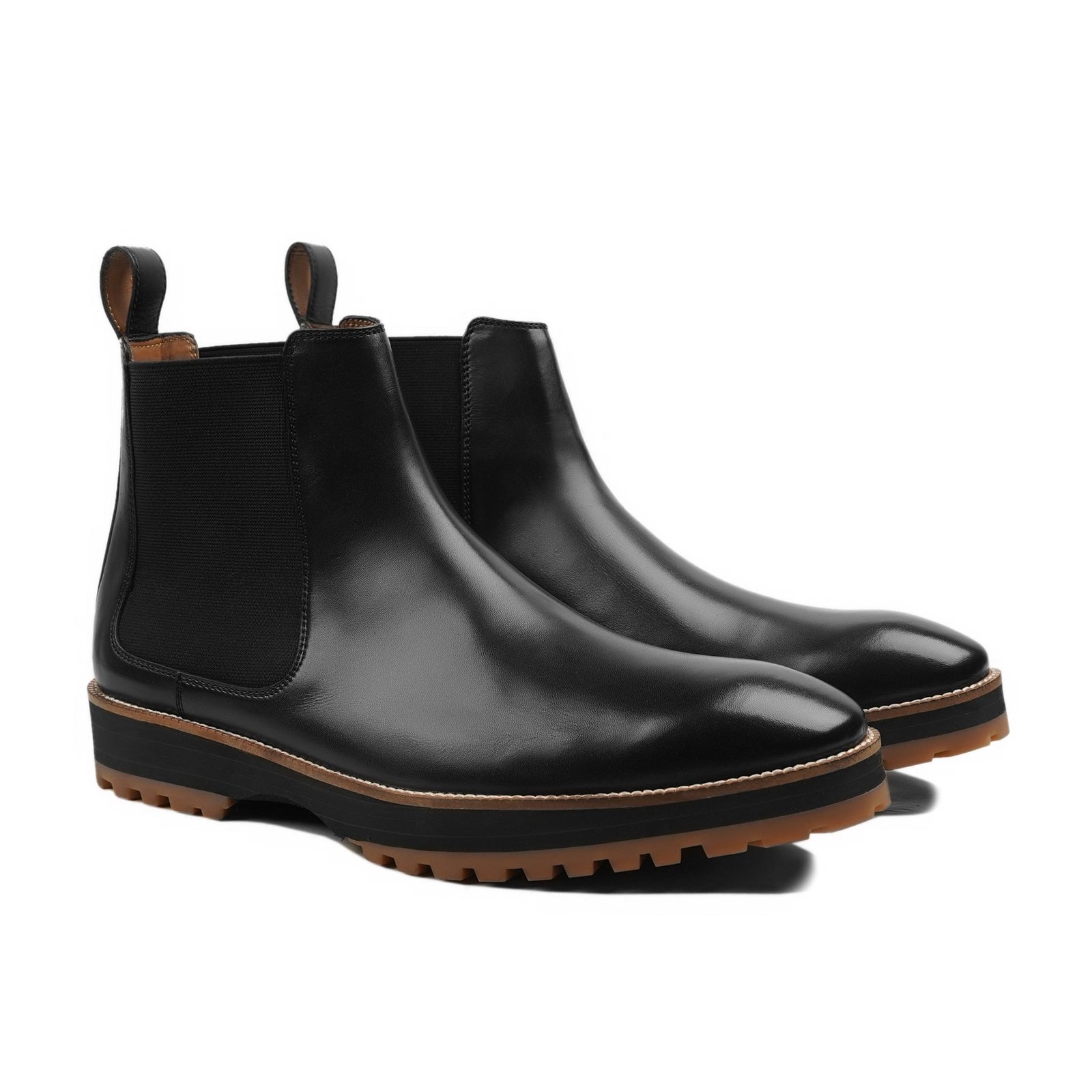 Hartley 4 Men's Black Calf Leather Chelsea Boot
