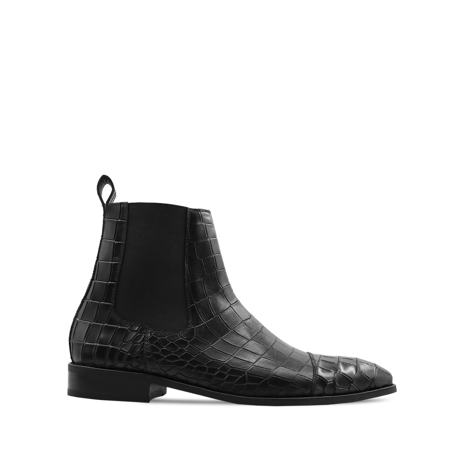 Huntley 4 Men's Black Calf Leather Chelsea Boot