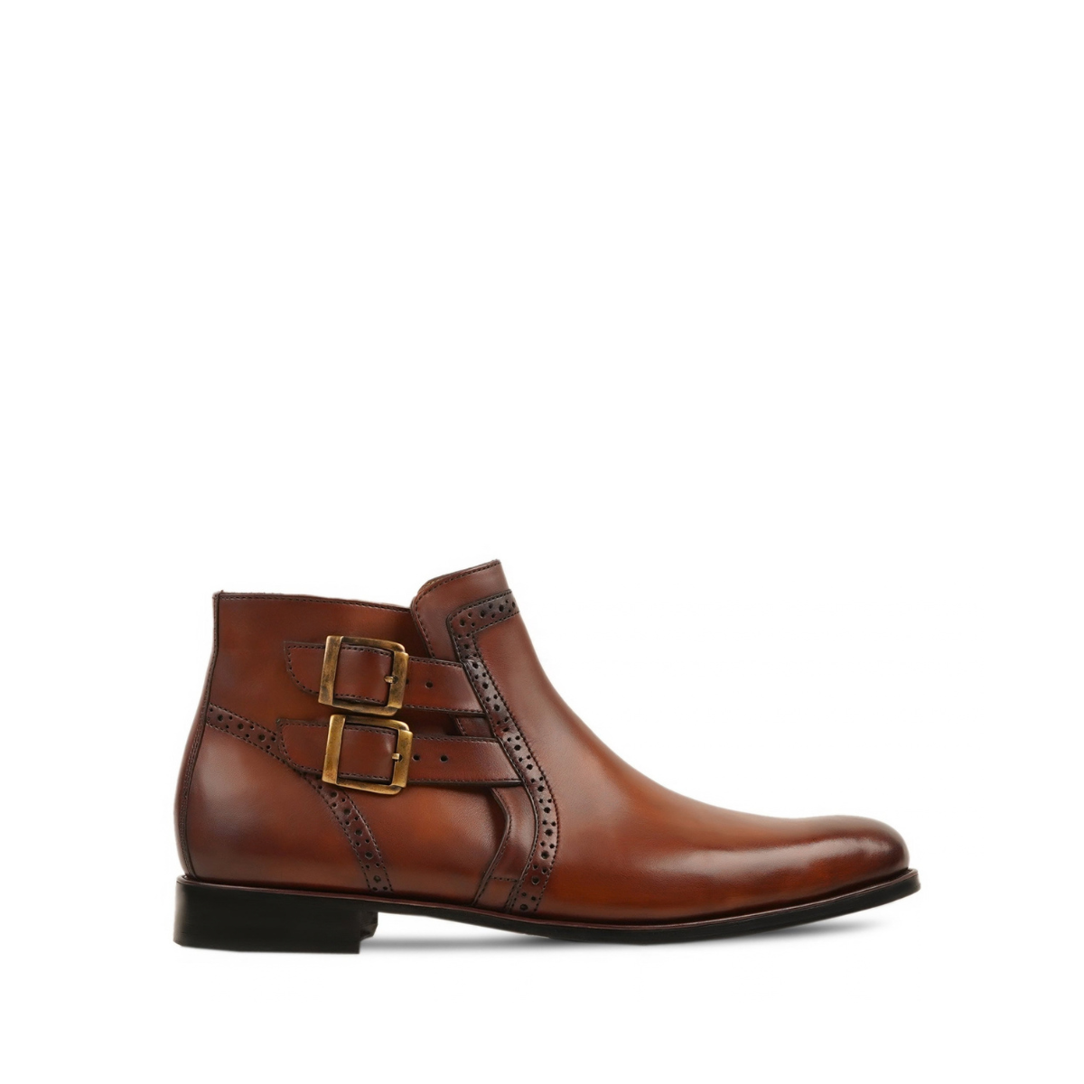 Bristol 5 Men's Brown Patina Calf Leather Jodhpur