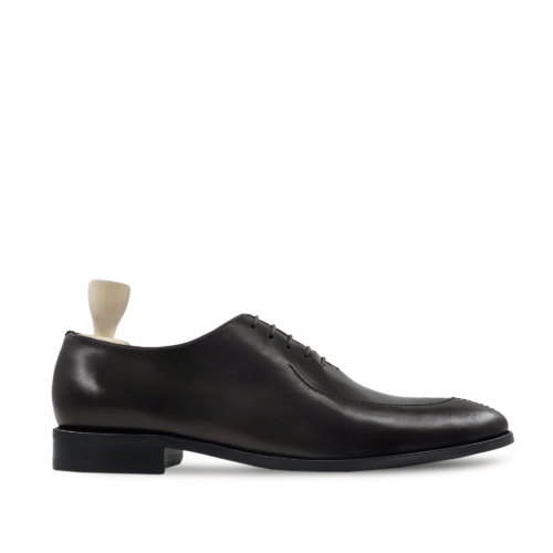 Grosvenor Men's Dark Brown Calf Leather Wholceut Shoe Wholecut Shoes