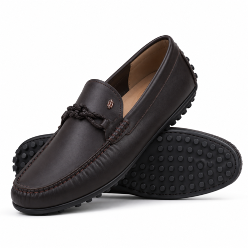 Dalton 2 Men's Dark Brown Calf Leather Driver