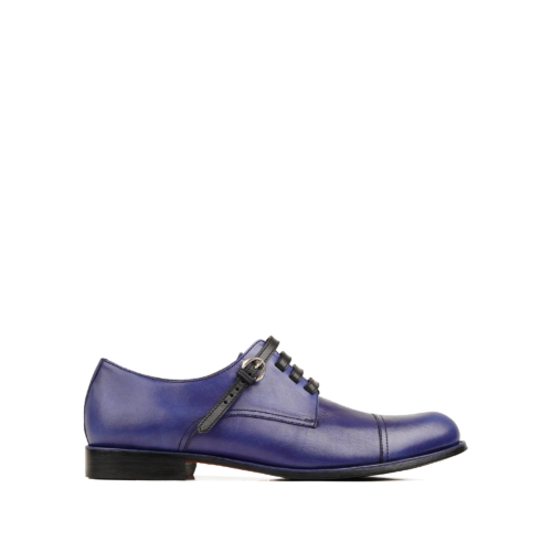 Huntley 2 Men's Dark Blue Calf Leather Derby Shoe