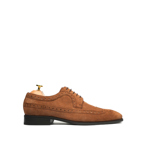 Maddox 2 Men's Camel Kid Suede Derby Shoe