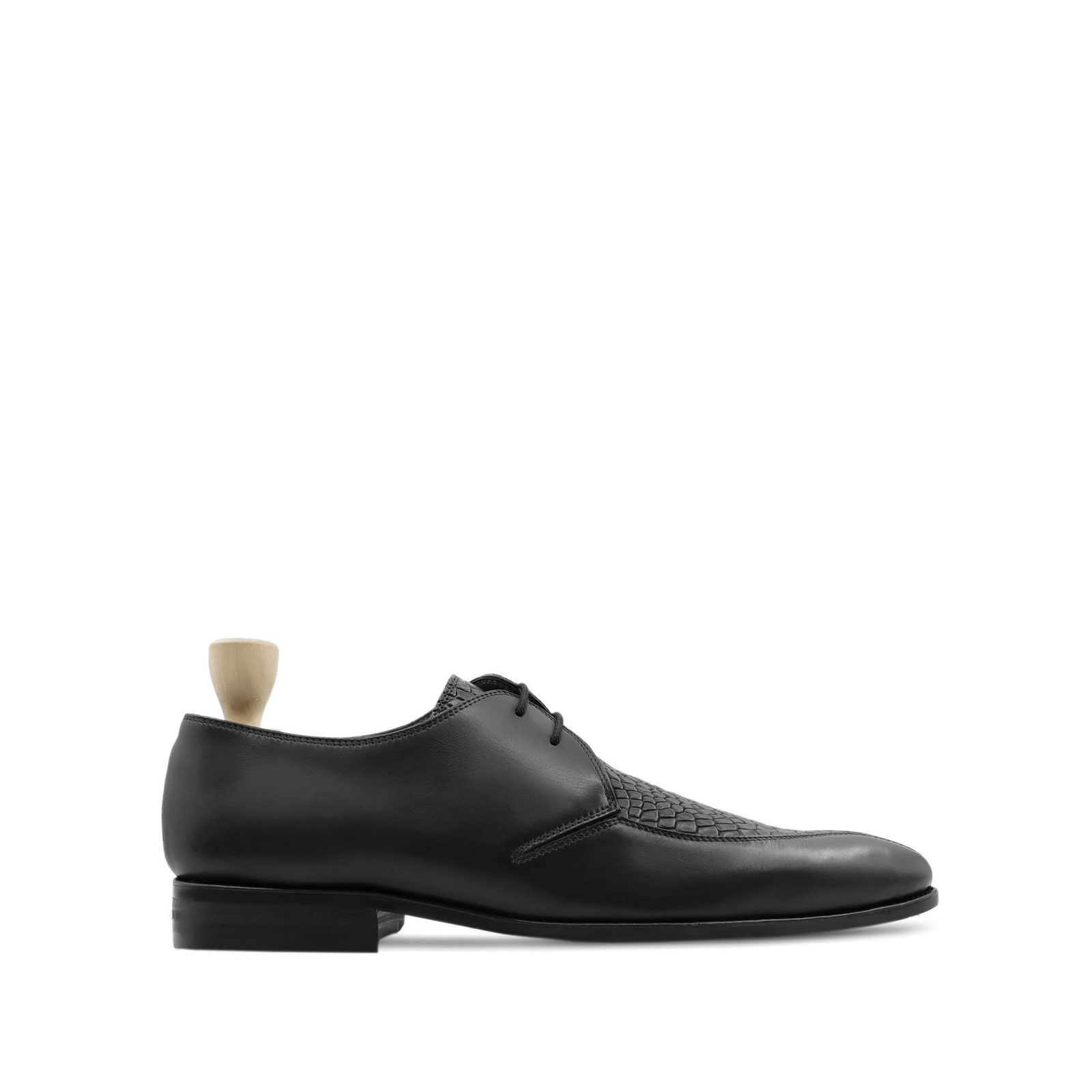 Alton 3 Men's Black Calf Leather Derby Shoe