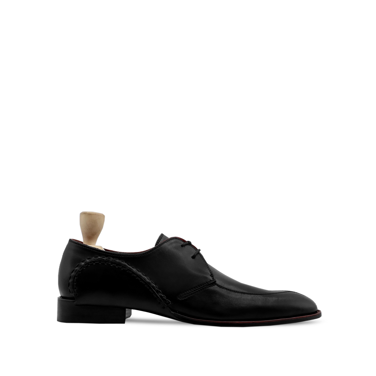Bedford 3 Men's Black Calf Leather Derby Shoe