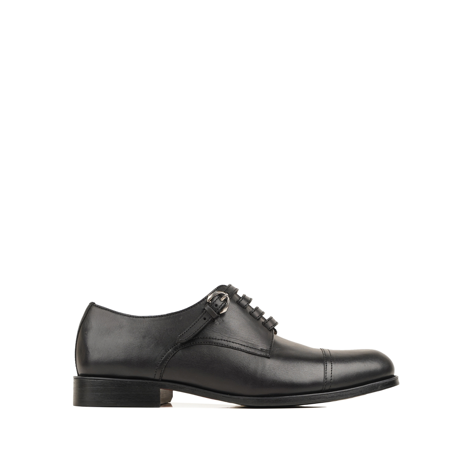 Alder 4 Men's Black Calf Leather Derby Shoe