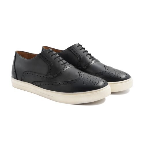 Alton 2 Men's Black Calf Leather Jogger
