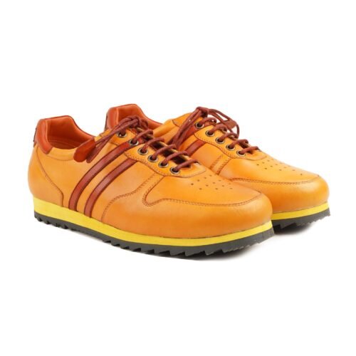 Langley 2 Men's Tan Calf Leather Jogger