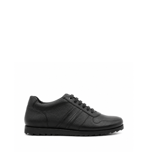 Lawson 2 Men's Black Pebble Grain Leather Jogger