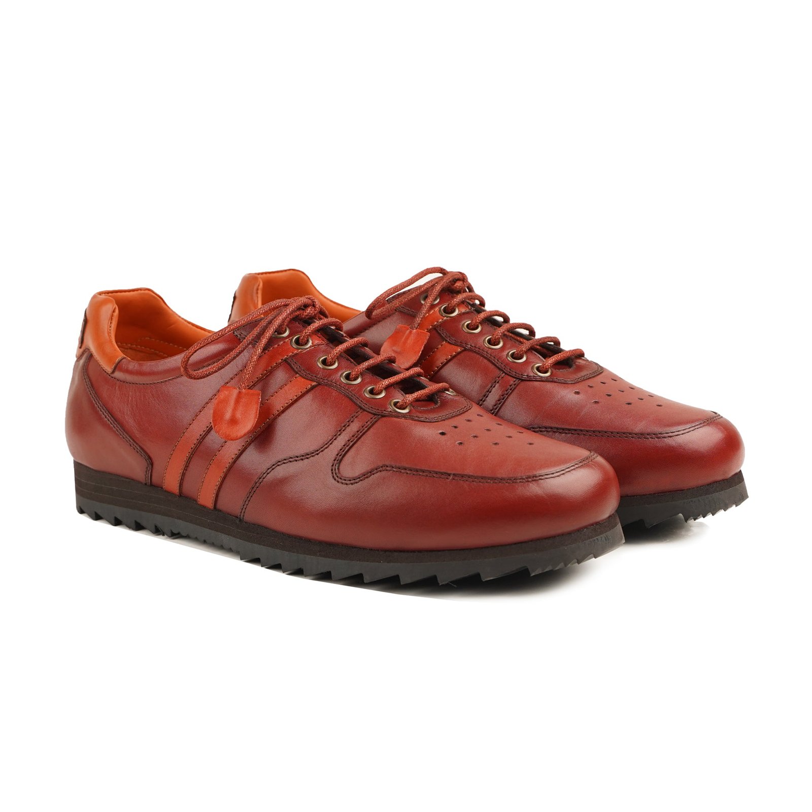 Hudson 3 Men's Oxblood Calf Leather Jogger