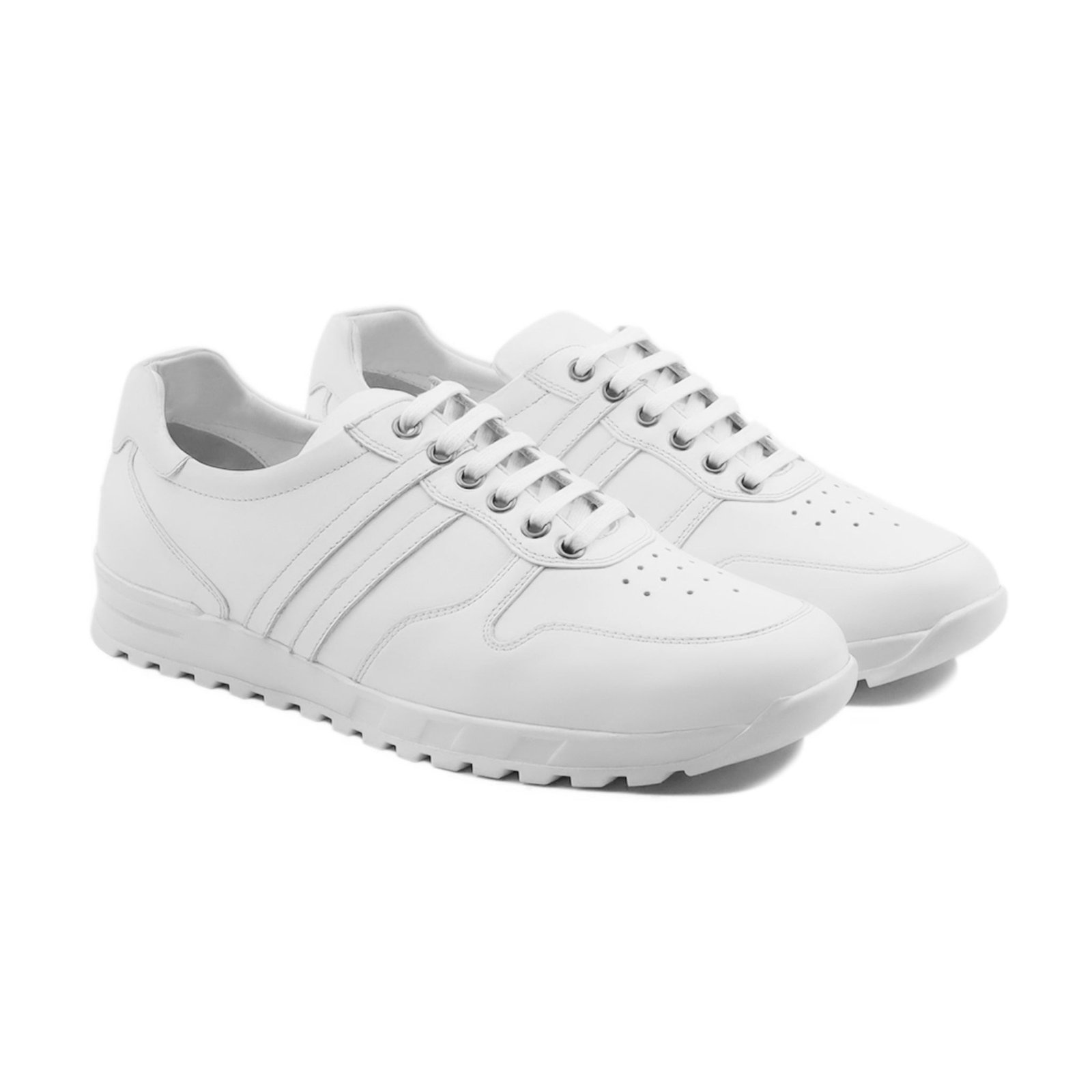 Remington 4 Men's White Calf Leather Jogger